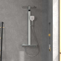Infinity Shower system with three features 1108,5mm x413,5mm x561,2mm in Chrome