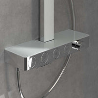 Infinity Shower system with four features 1055mm x413mm x561mm in Chrome