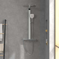 Infinity Shower system with four features 1055mm x413mm x561mm in Chrome