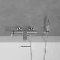 Liberty Single-lever bath & shower mixer 95mm x307mm x208mm in Chrome