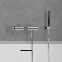 Liberty Single-lever bath & shower mixer 95mm x307mm x208mm in Chrome