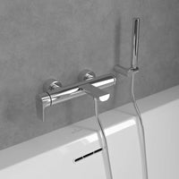 Liberty Single-lever bath & shower mixer 95mm x307mm x208mm in Chrome