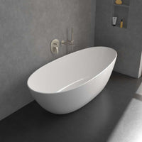 Antao Concealed single-lever bath / shower mixer 57mm x184mm x221mm in Brushed Nickel Matt