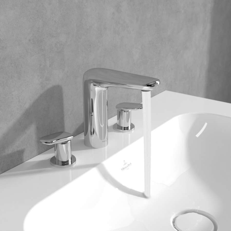 Antao TVW111001000 Deck-mounted Three-hole Basin Mixer