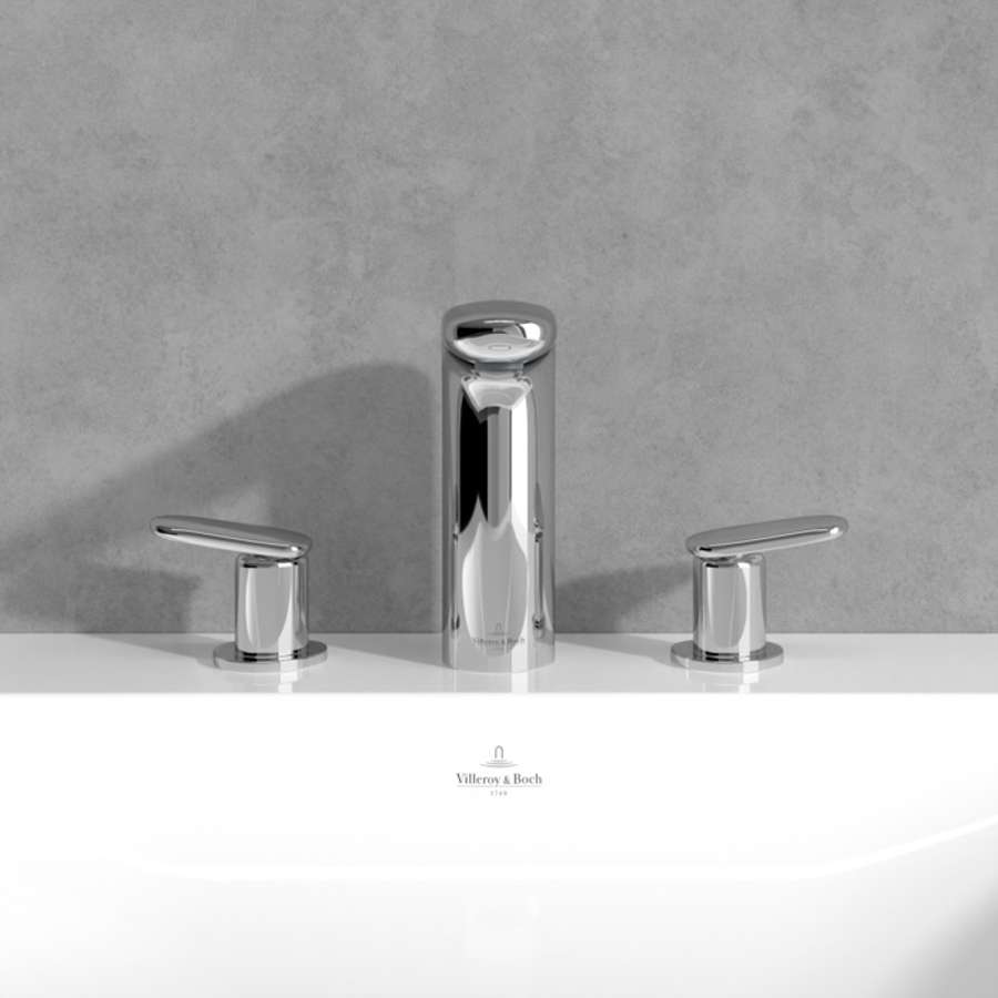 Antao TVW111001000 Deck-mounted Three-hole Basin Mixer