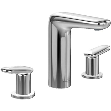 Antao TVW11100100061 Three-Hole Basin Mixer with push-open waste