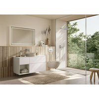 Antao Two-hole single-lever basin mixer 115mm x185mm x223mm in Chrome