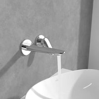 Antao Two-hole single-lever basin mixer 115mm x185mm x223mm in Chrome