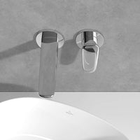Antao Two-hole single-lever basin mixer 115mm x185mm x223mm in Chrome