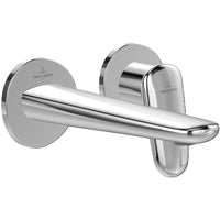 Antao Two-hole single-lever basin mixer 115mm x185mm x223mm in Chrome