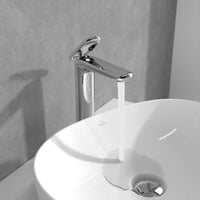Antao Tall single-lever basin mixer 286mm x49,75mm x184mm in Chrome