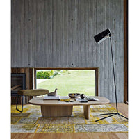 Tobi-Ishi T140L Small Table, Frame Brushed Light Oak 0374C