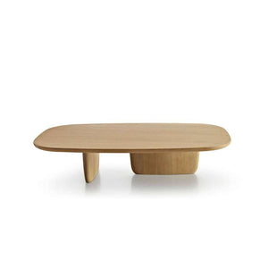 Tobi-Ishi T140L Small Table, Frame Brushed Light Oak 0374C