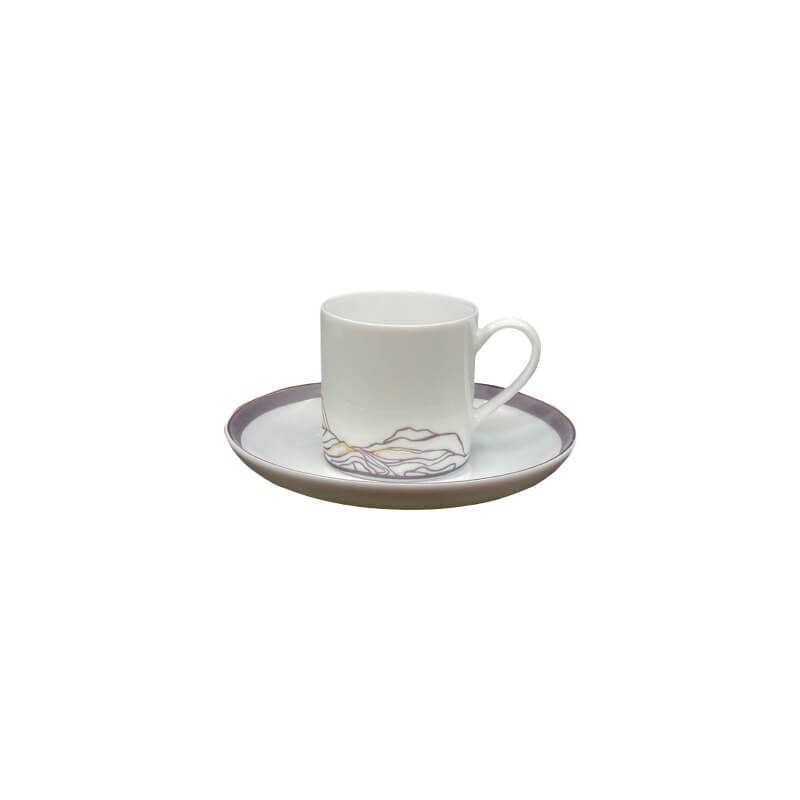 Traces of Nature - Coffee Cup with Saucer