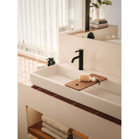 Roca A818025N10 Tura Small felt box with cork cover. size in 165 x 335 x 180 mm. Finish in N1 Recycled PET felt.