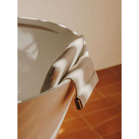 Roca A248674000 TURA Bath headrest with wood counterweight. (Made of recycled acrylic fabric) Finish in grey