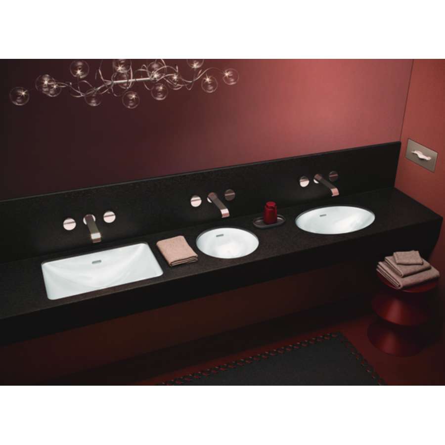 Loop & Friends 4A5600R1 Washbasin with Limbonsai 79121NBDG Basin Mixer
