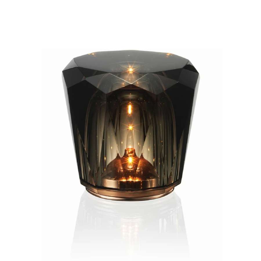 Xtal Acrux Dark Gray Cordless LED Table Lamp