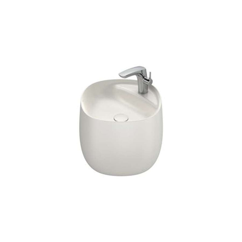 Beyond A3270B1650 Wall-Hung Basin with Integrated Semipedestal