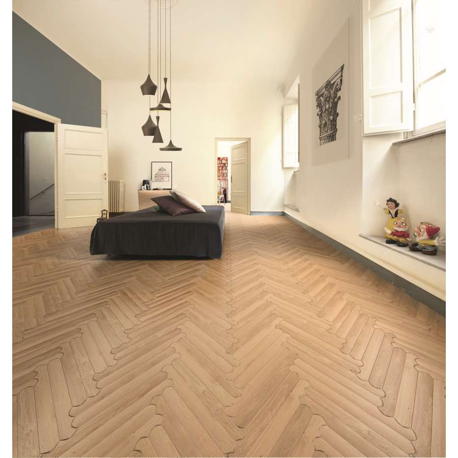 Natural Genius Biscuit N°2 Civita 1695 Invisible Touch Wood Flooring