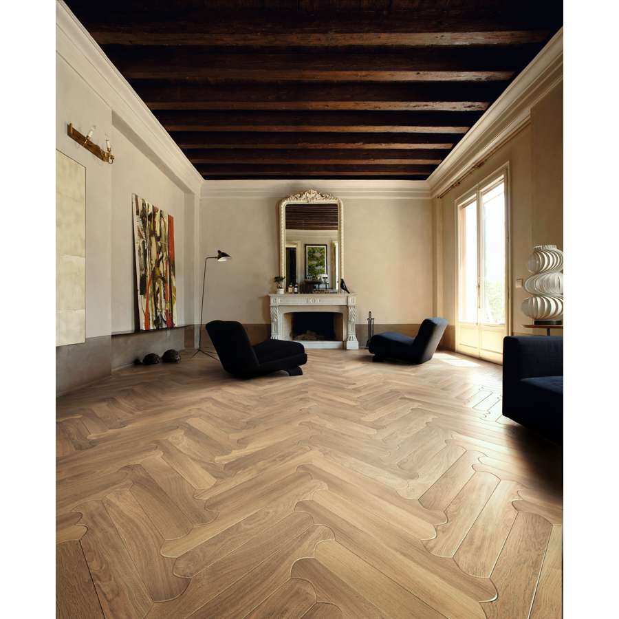 Natural Genius Biscuit N°2 Civita 1695 Invisible Touch Wood Flooring