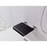 Emco System 2 3551.212.02 wall mounted folding seat in black