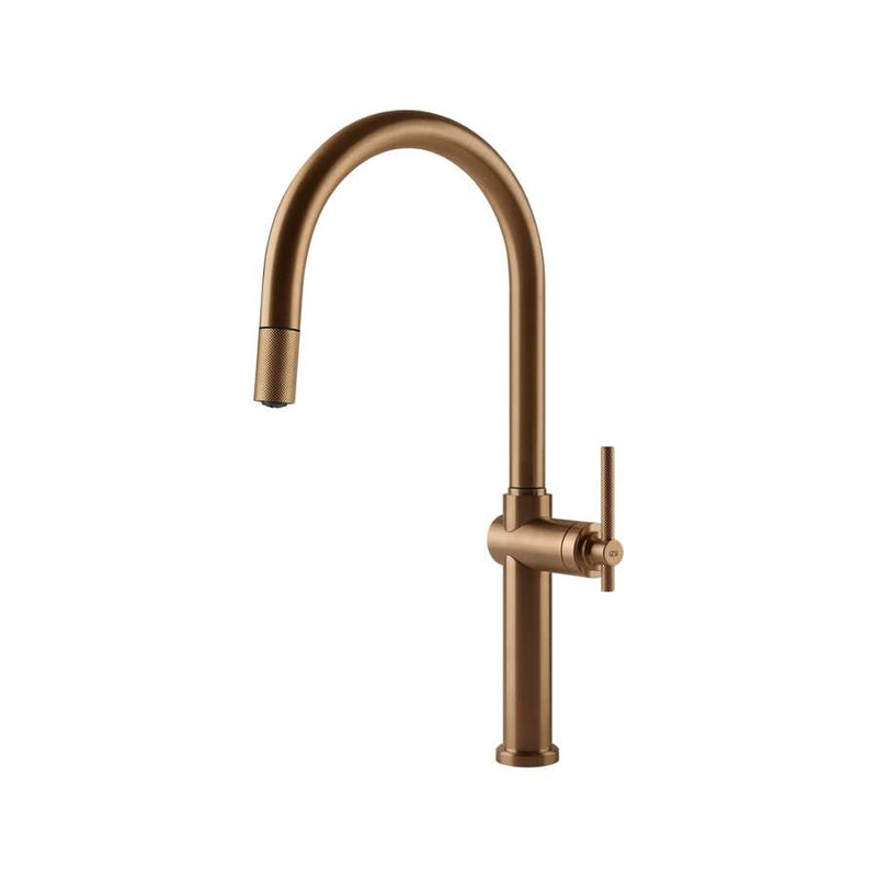 Habito 60672.726 Single Lever Kitchen Mixer with Swivel Spout and Pull-Out Handshower