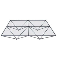 TA120, Top Transparent Extra Light Glass 0200T, Frame Glossy Black Painted 0125N