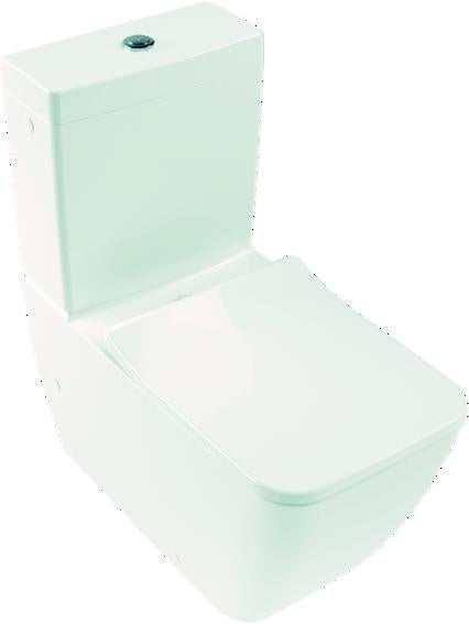 Venticello 4612R001 Close-Coupled Toilet ,with 5707A101 Cistern and 8M22S101 Seat & Cover