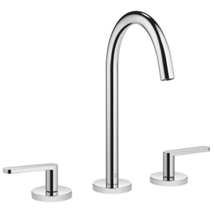 Dornbracht Meta 20713661-00 Deck-mounted Twin Handle Basin Mixer w/Pop-up Waste in Polished Chrome