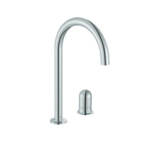 Roca A5A3W3FC00 NU Basin mixer smooth body, deck-mounted with Dome handle - 2 holes -. L-SIZE. Finish in C0 - Chrome