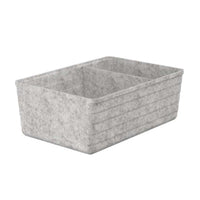 Roca A818024N10 Tura Large felt box with cork cover, size in 480 x 300 x 180 mm, finish in N1 Recycled PET felt.