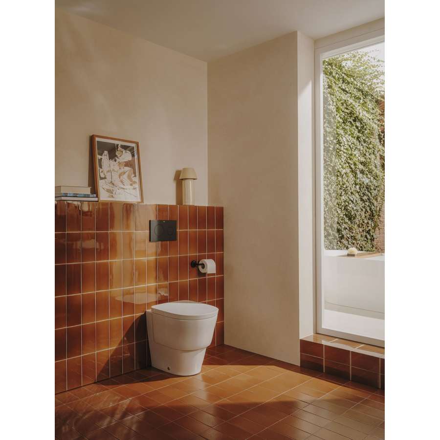 Roca Tura Back to wall single floorstanding RIMLESS® WC in White