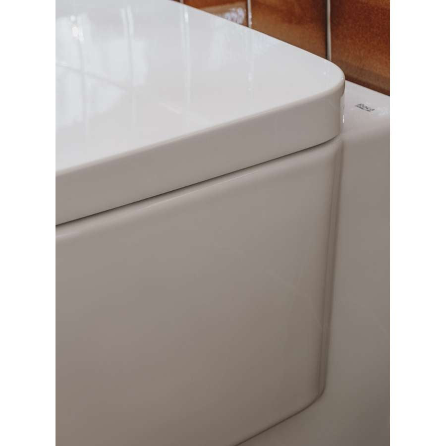 Roca Tura Back to wall single floorstanding RIMLESS® WC in White
