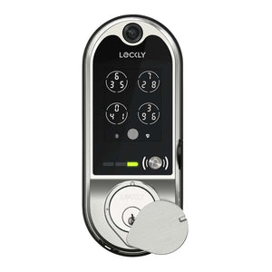 Lockly Vision™ Built-in-2-way intercom video doorbell Smartlock