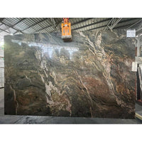 Exclusive Collection Fusion "WOW"/"Original" Multicolor DT152 Polished (bookmatch) Natural Stone Slab 2800 - 2840 x 1890 x 20 mm