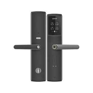 Lockly Secure Lux Mortise Lock in Grey